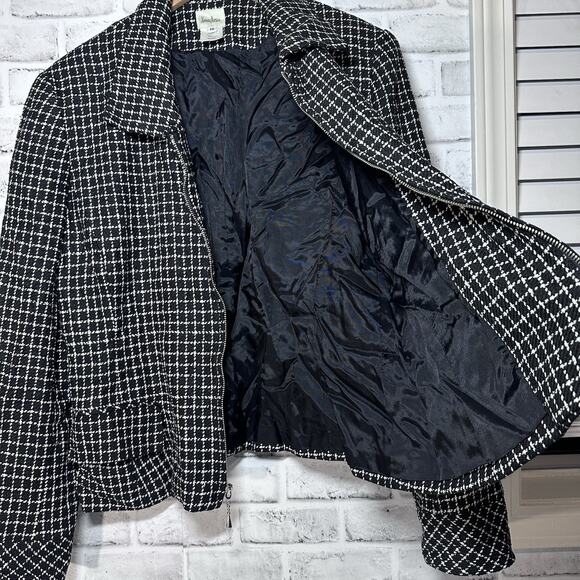 Vintage Neiman Marcus Womens 100% Silk Sport Coat Plus Size 16 Old Money Luxury - Picture 9 of 12